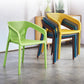 Contemporary Style Multicolor Dining Arm Chair Plastic Stacking Arm Chair Clearhalo ' kitchen&dining_furn' 'Dining Chairs' 'Dining Tables & Seating' 'dining_chair' 'furn' 'furn_dining_chair' 'Furniture' 'furniture_dining_chair' 'Kitchen & Dining Furniture' 'kitchen' 3541881