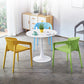 Contemporary Style Multicolor Dining Arm Chair Plastic Stacking Arm Chair Clearhalo ' kitchen&dining_furn' 'Dining Chairs' 'Dining Tables & Seating' 'dining_chair' 'furn' 'furn_dining_chair' 'Furniture' 'furniture_dining_chair' 'Kitchen & Dining Furniture' 'kitchen' 3541884