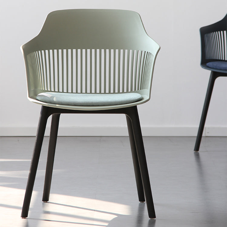 Nordic Style Plastic Dining Room Chair Windsor Back Side Chair for Home Use Clearhalo ' kitchen&dining_furn' 'Dining Chairs' 'Dining Tables & Seating' 'dining_chair' 'furn' 'furn_dining_chair' 'Furniture' 'furniture_dining_chair' 'Kitchen & Dining Furniture' 'kitchen' 3541931