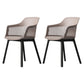 Nordic Style Plastic Dining Room Chair Windsor Back Side Chair for Home Use Grey 2 Piece Set Clearhalo ' kitchen&dining_furn' 'Dining Chairs' 'Dining Tables & Seating' 'dining_chair' 'furn' 'furn_dining_chair' 'Furniture' 'furniture_dining_chair' 'Kitchen & Dining Furniture' 'kitchen' 3541932