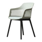 Nordic Style Plastic Dining Room Chair Windsor Back Side Chair for Home Use Green 1 Piece Clearhalo ' kitchen&dining_furn' 'Dining Chairs' 'Dining Tables & Seating' 'dining_chair' 'furn' 'furn_dining_chair' 'Furniture' 'furniture_dining_chair' 'Kitchen & Dining Furniture' 'kitchen' 3541933