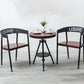 Industrial Dining Chair Open Arm Back Chair with 4 Black Metal Legs for Home Use Clearhalo ' kitchen&dining_furn' 'Dining Chairs' 'Dining Tables & Seating' 'dining_chair' 'furn' 'furn_dining_chair' 'Furniture' 'furniture_dining_chair' 'Kitchen & Dining Furniture' 'kitchen' 3541962