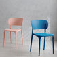 Plastic Contemporary RestaurantSide Chair Colorful Stacking Dining Chair Clearhalo ' kitchen&dining_furn' 'Dining Chairs' 'Dining Tables & Seating' 'dining_chair' 'furn' 'furn_dining_chair' 'Furniture' 'furniture_dining_chair' 'Kitchen & Dining Furniture' 'kitchen' 3541963