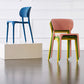 Plastic Contemporary RestaurantSide Chair Colorful Stacking Dining Chair Clearhalo ' kitchen&dining_furn' 'Dining Chairs' 'Dining Tables & Seating' 'dining_chair' 'furn' 'furn_dining_chair' 'Furniture' 'furniture_dining_chair' 'Kitchen & Dining Furniture' 'kitchen' 3541969