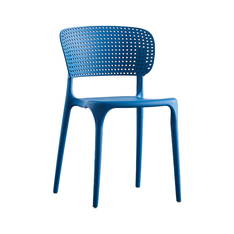 Plastic Contemporary RestaurantSide Chair Colorful Stacking Dining Chair Clearhalo ' kitchen&dining_furn' 'Dining Chairs' 'Dining Tables & Seating' 'dining_chair' 'furn' 'furn_dining_chair' 'Furniture' 'furniture_dining_chair' 'Kitchen & Dining Furniture' 'kitchen' 3541972