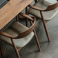 Modern Dining Arm Chair 22'' Wide Open Back Chair with 4 Wood Legs for Home Use Clearhalo ' kitchen&dining_furn' 'Dining Chairs' 'Dining Tables & Seating' 'dining_chair' 'furn' 'furn_dining_chair' 'Furniture' 'furniture_dining_chair' 'Kitchen & Dining Furniture' 'kitchen' 3542134