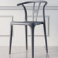 Contemporary Style Plastic Dining Chair Wishbone Back Chair for Kitchen Clearhalo ' kitchen&dining_furn' 'Dining Chairs' 'Dining Tables & Seating' 'dining_chair' 'furn' 'furn_dining_chair' 'Furniture' 'furniture_dining_chair' 'Kitchen & Dining Furniture' 'kitchen' 3542187