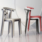 Contemporary Style Plastic Dining Chair Wishbone Back Chair for Kitchen Clearhalo ' kitchen&dining_furn' 'Dining Chairs' 'Dining Tables & Seating' 'dining_chair' 'furn' 'furn_dining_chair' 'Furniture' 'furniture_dining_chair' 'Kitchen & Dining Furniture' 'kitchen' 3542191