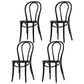 Country Style Solid Wood Chair Windsor Back Side Kitchen Dining Room Chairs Black Wood 4 Piece Set Clearhalo ' kitchen&dining_furn' 'Dining Chairs' 'Dining Tables & Seating' 'dining_chair' 'furn' 'furn_dining_chair' 'Furniture' 'furniture_dining_chair' 'Kitchen & Dining Furniture' 'kitchen' 3542223