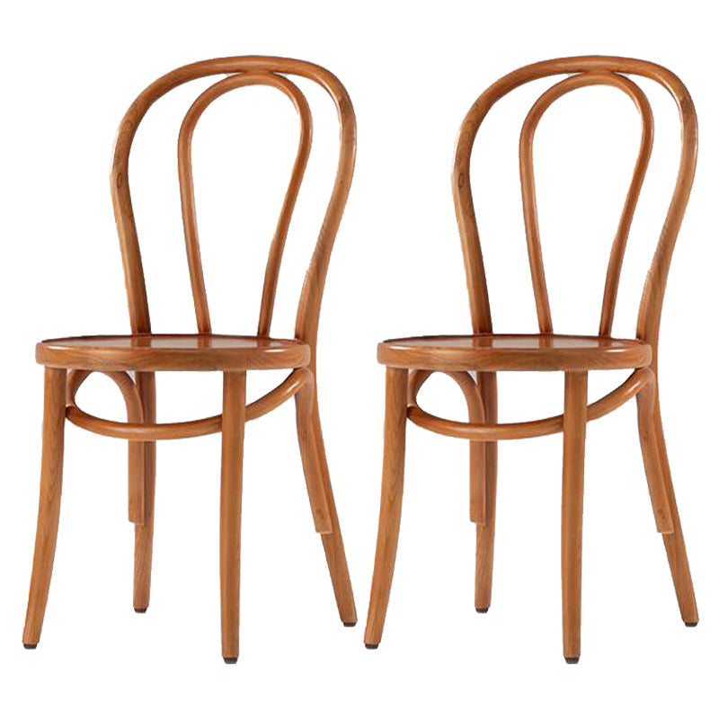 Country Style Solid Wood Chair Windsor Back Side Kitchen Dining Room Chairs Wood Wood 2 Piece Set Clearhalo ' kitchen&dining_furn' 'Dining Chairs' 'Dining Tables & Seating' 'dining_chair' 'furn' 'furn_dining_chair' 'Furniture' 'furniture_dining_chair' 'Kitchen & Dining Furniture' 'kitchen' 3542226