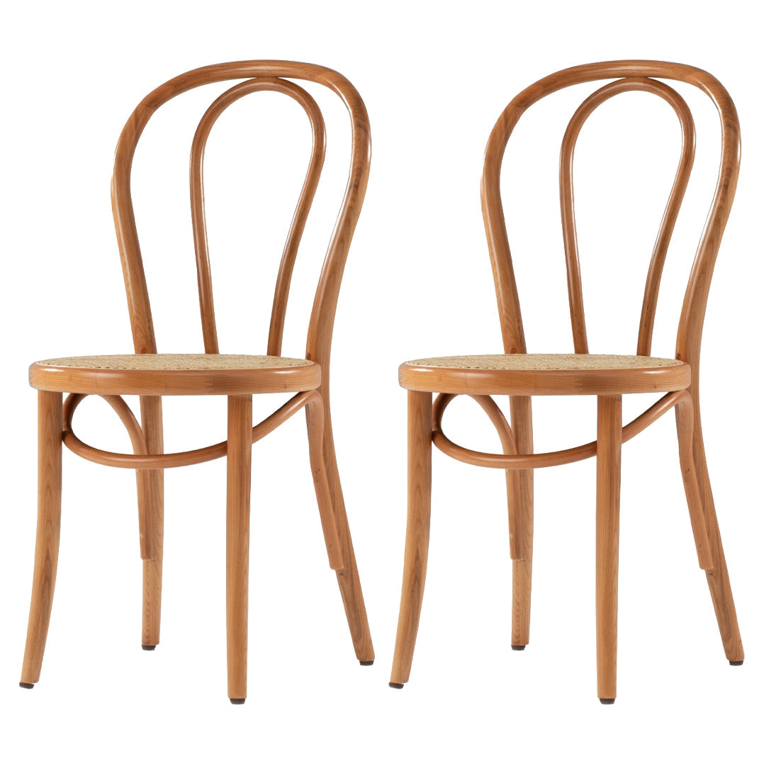 Country Style Solid Wood Chair Windsor Back Side Kitchen Dining Room Chairs Wood Wicker & Rattan 2 Piece Set Clearhalo ' kitchen&dining_furn' 'Dining Chairs' 'Dining Tables & Seating' 'dining_chair' 'furn' 'furn_dining_chair' 'Furniture' 'furniture_dining_chair' 'Kitchen & Dining Furniture' 'kitchen' 3542241