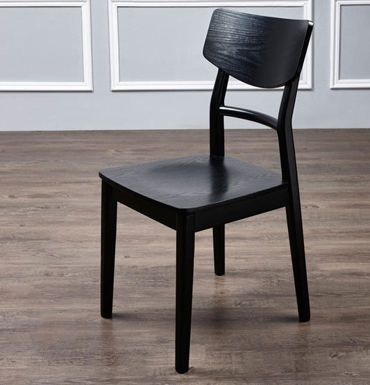 Traditional Indoor Dining Side Chair Wood Finish Ladder Back Stacking Dining Chair Clearhalo ' kitchen&dining_furn' 'Dining Chairs' 'Dining Tables & Seating' 'dining_chair' 'furn' 'furn_dining_chair' 'Furniture' 'furniture_dining_chair' 'Kitchen & Dining Furniture' 'kitchen' 3542368