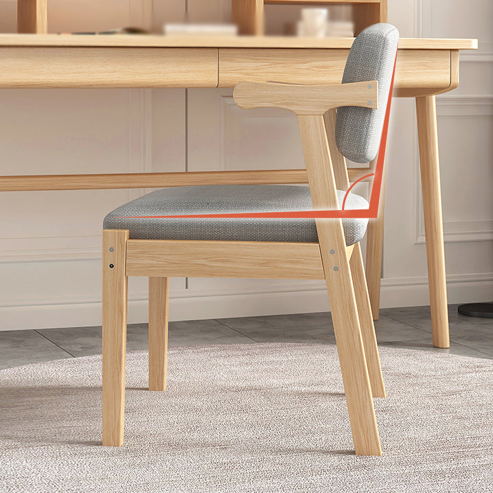 Contemporary Dining Arm Chair Open Back Chair with 4 Legs for Home Use Clearhalo ' kitchen&dining_furn' 'Dining Chairs' 'Dining Tables & Seating' 'dining_chair' 'furn' 'furn_dining_chair' 'Furniture' 'furniture_dining_chair' 'Kitchen & Dining Furniture' 'kitchen' 3542444