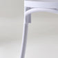Modern Style Plastic Dining Chair of 17'' Wide Cross Back Side Chair for Kitchen Clearhalo ' kitchen&dining_furn' 'Dining Chairs' 'Dining Tables & Seating' 'dining_chair' 'furn' 'furn_dining_chair' 'Furniture' 'furniture_dining_chair' 'Kitchen & Dining Furniture' 'kitchen' 3542491