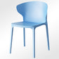 Modern Plastic Indoor Chair 35"H Wingback Side Dining Chair for Restaurant Light Blue 1 Piece Clearhalo ' kitchen&dining_furn' 'Dining Chairs' 'Dining Tables & Seating' 'dining_chair' 'furn' 'furn_dining_chair' 'Furniture' 'furniture_dining_chair' 'Kitchen & Dining Furniture' 'kitchen' 3542528