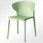 Modern Plastic Indoor Chair 35"H Wingback Side Dining Chair for Restaurant Green 1 Piece Clearhalo ' kitchen&dining_furn' 'Dining Chairs' 'Dining Tables & Seating' 'dining_chair' 'furn' 'furn_dining_chair' 'Furniture' 'furniture_dining_chair' 'Kitchen & Dining Furniture' 'kitchen' 3542531