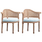 Solid Wood Country Style Dining Room Chair Matte Finish Open Back Dining Arm Chair Light Blue 2 Piece Set Clearhalo ' kitchen&dining_furn' 'Dining Chairs' 'Dining Tables & Seating' 'dining_chair' 'furn' 'furn_dining_chair' 'Furniture' 'furniture_dining_chair' 'Kitchen & Dining Furniture' 'kitchen' 3542559