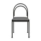 Scandinavian Metal Dining Chair Open Back Restaurant Dining Side Chair Grey Fabric 1 Piece Clearhalo ' kitchen&dining_furn' 'Dining Chairs' 'Dining Tables & Seating' 'dining_chair' 'furn' 'furn_dining_chair' 'Furniture' 'furniture_dining_chair' 'Kitchen & Dining Furniture' 'kitchen' 3564301