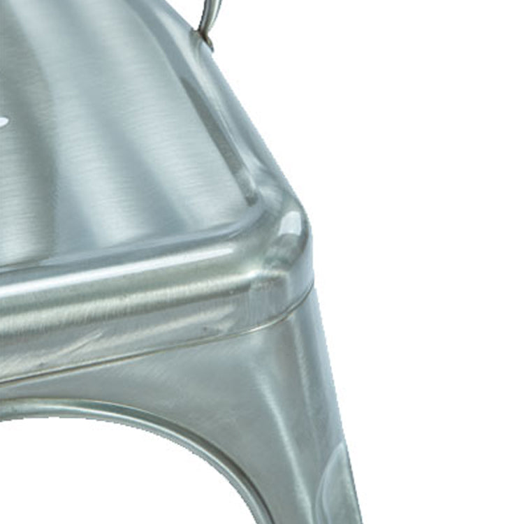 Industrial Dining Chair Slat Back Chair with 4 Metal Legs for Home Use Clearhalo ' kitchen&dining_furn' 'Dining Chairs' 'Dining Tables & Seating' 'dining_chair' 'furn' 'furn_dining_chair' 'Furniture' 'furniture_dining_chair' 'Kitchen & Dining Furniture' 'kitchen' 3564362