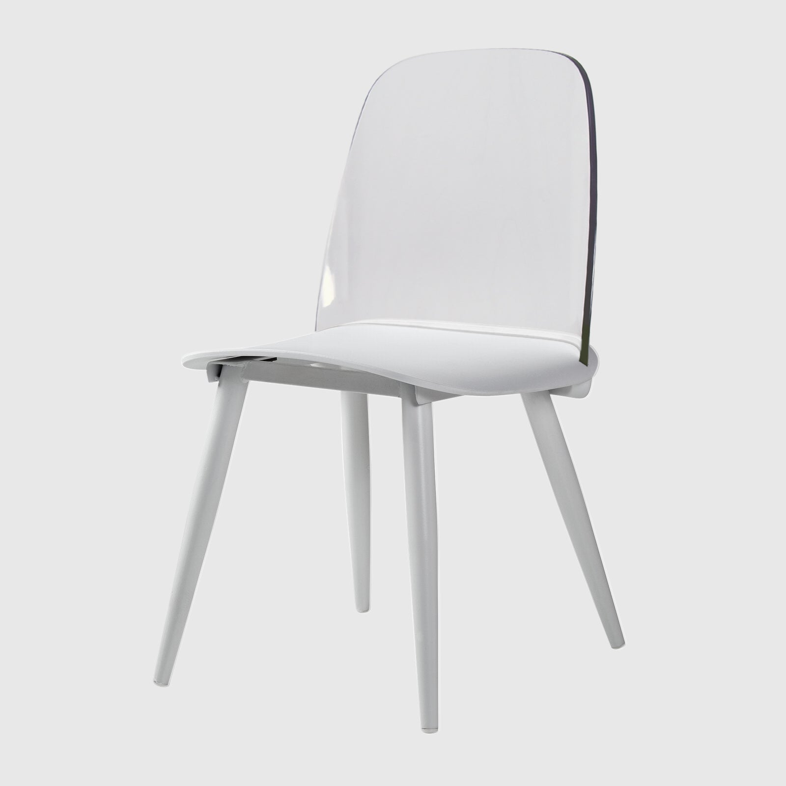 Modern Style Home Upholstered Side Chair Multicolor Side Dining Chairs White 1 Piece Clearhalo ' kitchen&dining_furn' 'Dining Chairs' 'Dining Tables & Seating' 'dining_chair' 'furn' 'furn_dining_chair' 'Furniture' 'furniture_dining_chair' 'Kitchen & Dining Furniture' 'kitchen' 3564394