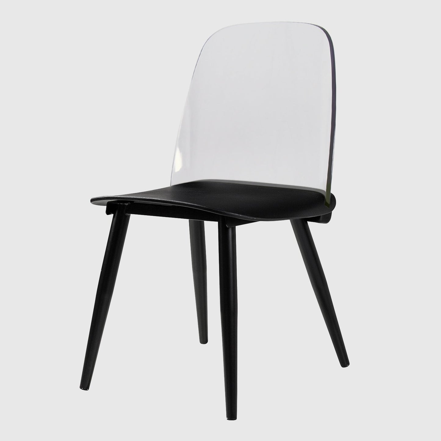 Modern Style Home Upholstered Side Chair Multicolor Side Dining Chairs Black 1 Piece Clearhalo ' kitchen&dining_furn' 'Dining Chairs' 'Dining Tables & Seating' 'dining_chair' 'furn' 'furn_dining_chair' 'Furniture' 'furniture_dining_chair' 'Kitchen & Dining Furniture' 'kitchen' 3564401