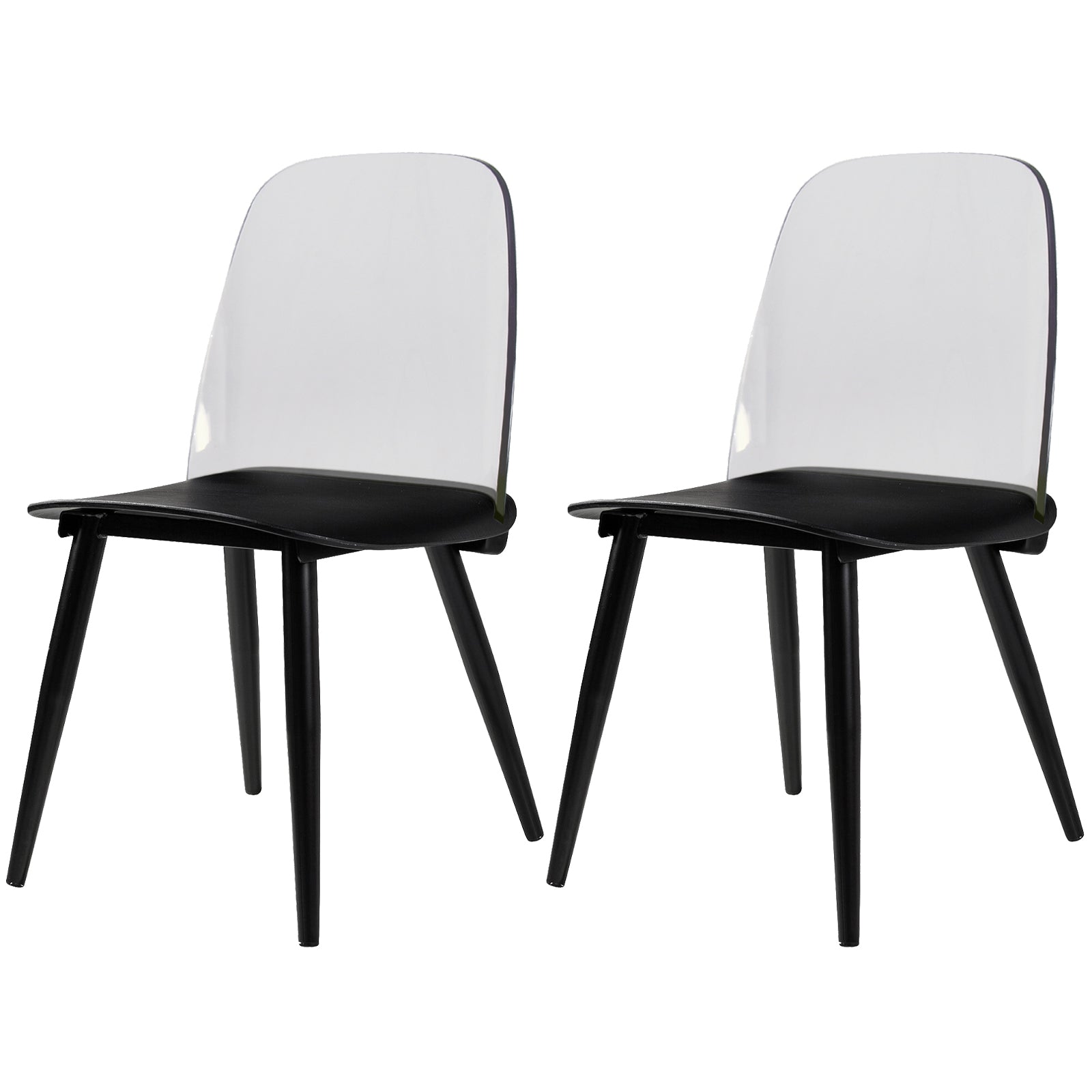 Modern Style Home Upholstered Side Chair Multicolor Side Dining Chairs Black 2 Piece Set Clearhalo ' kitchen&dining_furn' 'Dining Chairs' 'Dining Tables & Seating' 'dining_chair' 'furn' 'furn_dining_chair' 'Furniture' 'furniture_dining_chair' 'Kitchen & Dining Furniture' 'kitchen' 3564402