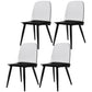 Modern Style Home Upholstered Side Chair Multicolor Side Dining Chairs Black 4 Piece Set Clearhalo ' kitchen&dining_furn' 'Dining Chairs' 'Dining Tables & Seating' 'dining_chair' 'furn' 'furn_dining_chair' 'Furniture' 'furniture_dining_chair' 'Kitchen & Dining Furniture' 'kitchen' 3564403