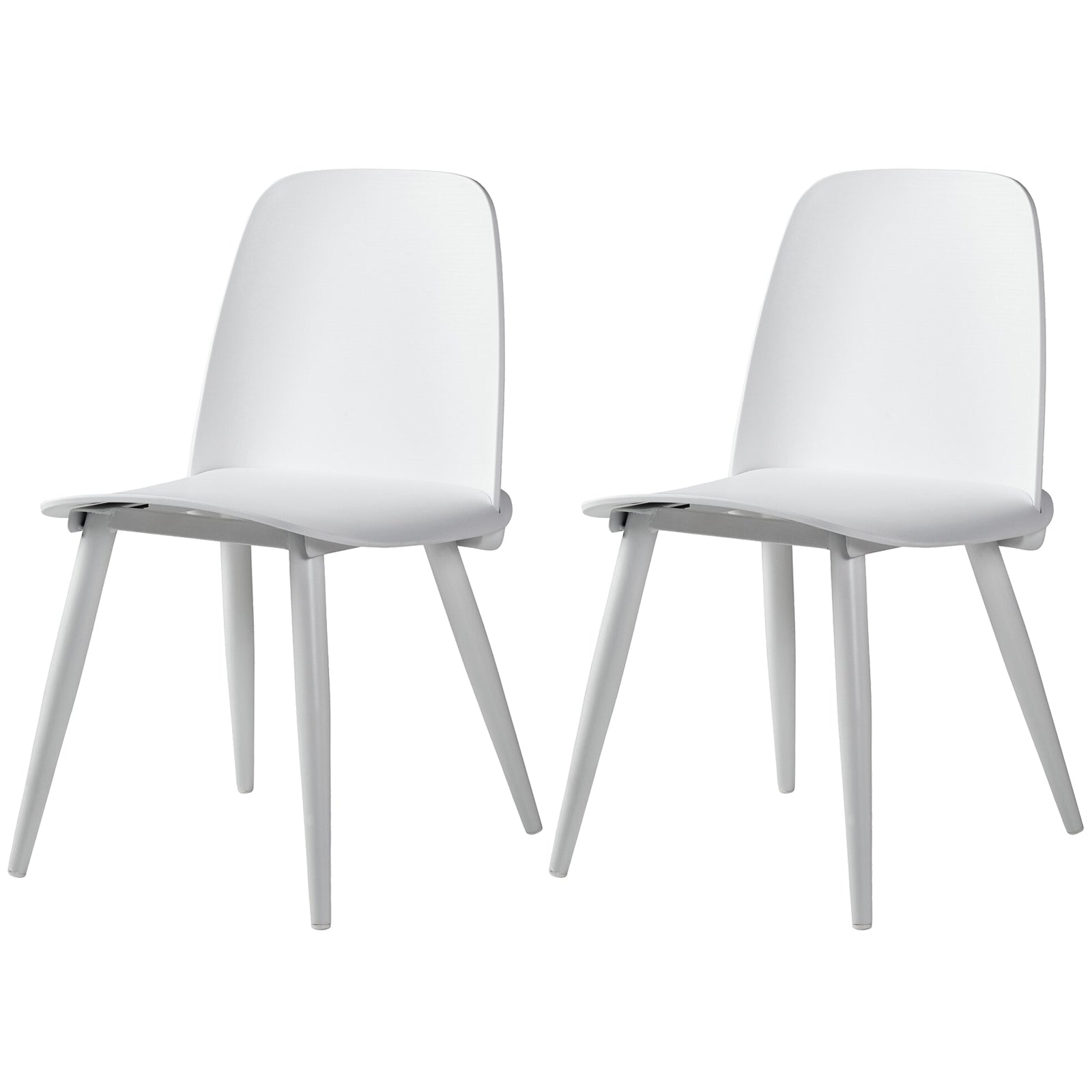 Modern Style Home Upholstered Side Chair Multicolor Side Dining Chairs Ivory 2 Piece Set Clearhalo ' kitchen&dining_furn' 'Dining Chairs' 'Dining Tables & Seating' 'dining_chair' 'furn' 'furn_dining_chair' 'Furniture' 'furniture_dining_chair' 'Kitchen & Dining Furniture' 'kitchen' 3564405