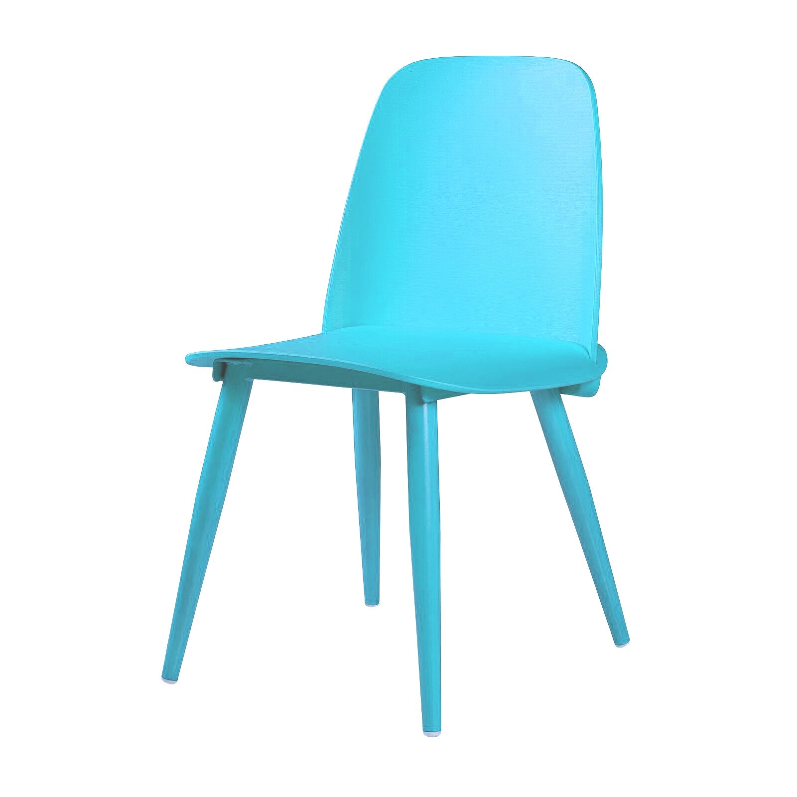 Modern Style Home Upholstered Side Chair Multicolor Side Dining Chairs Sky Blue 1 Piece Clearhalo ' kitchen&dining_furn' 'Dining Chairs' 'Dining Tables & Seating' 'dining_chair' 'furn' 'furn_dining_chair' 'Furniture' 'furniture_dining_chair' 'Kitchen & Dining Furniture' 'kitchen' 3564416