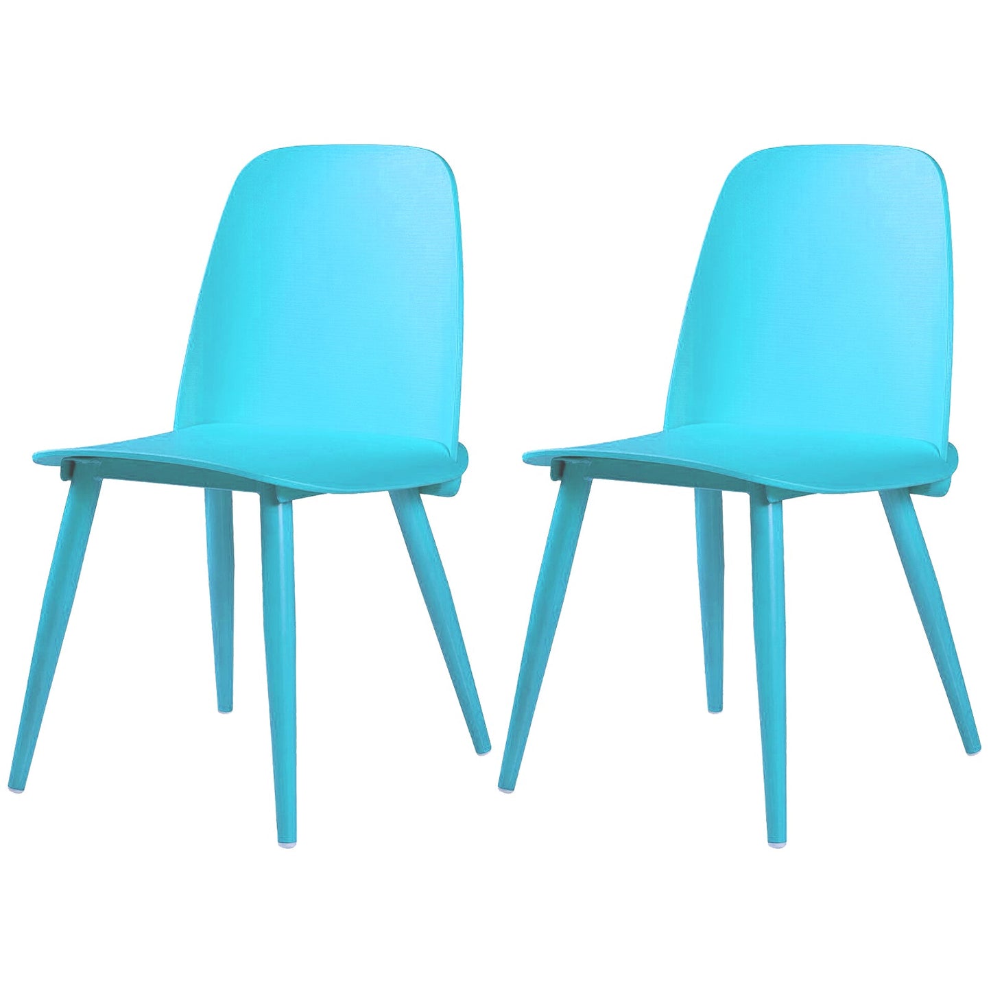 Modern Style Home Upholstered Side Chair Multicolor Side Dining Chairs Sky Blue 2 Piece Set Clearhalo ' kitchen&dining_furn' 'Dining Chairs' 'Dining Tables & Seating' 'dining_chair' 'furn' 'furn_dining_chair' 'Furniture' 'furniture_dining_chair' 'Kitchen & Dining Furniture' 'kitchen' 3564417