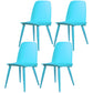 Modern Style Home Upholstered Side Chair Multicolor Side Dining Chairs Sky Blue 4 Piece Set Clearhalo ' kitchen&dining_furn' 'Dining Chairs' 'Dining Tables & Seating' 'dining_chair' 'furn' 'furn_dining_chair' 'Furniture' 'furniture_dining_chair' 'Kitchen & Dining Furniture' 'kitchen' 3564418