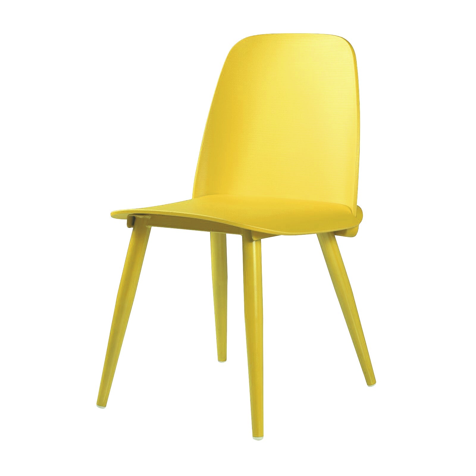 Modern Style Home Upholstered Side Chair Multicolor Side Dining Chairs Light Yellow 1 Piece Clearhalo ' kitchen&dining_furn' 'Dining Chairs' 'Dining Tables & Seating' 'dining_chair' 'furn' 'furn_dining_chair' 'Furniture' 'furniture_dining_chair' 'Kitchen & Dining Furniture' 'kitchen' 3564419
