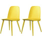 Modern Style Home Upholstered Side Chair Multicolor Side Dining Chairs Light Yellow 2 Piece Set Clearhalo ' kitchen&dining_furn' 'Dining Chairs' 'Dining Tables & Seating' 'dining_chair' 'furn' 'furn_dining_chair' 'Furniture' 'furniture_dining_chair' 'Kitchen & Dining Furniture' 'kitchen' 3564420