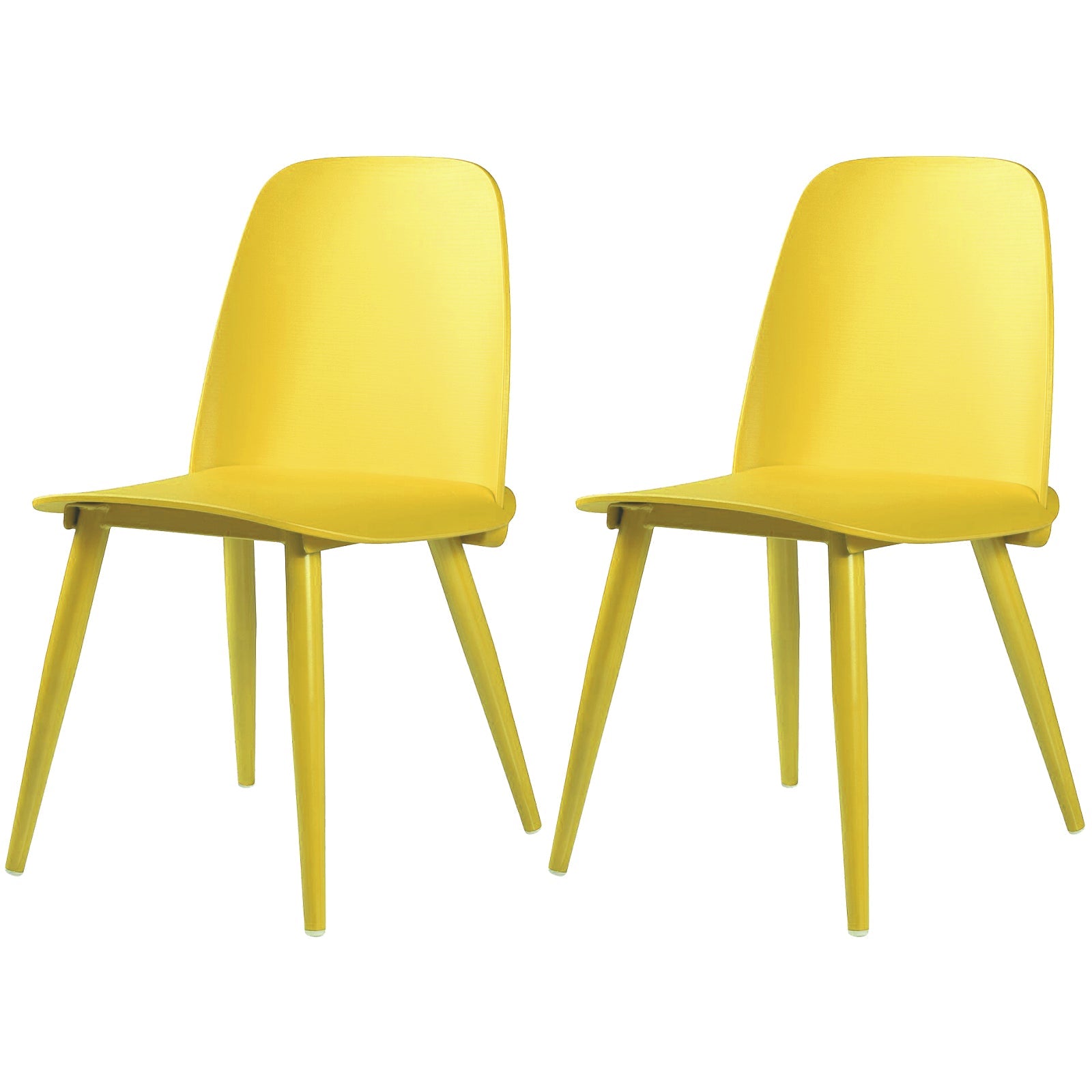Modern Style Home Upholstered Side Chair Multicolor Side Dining Chairs Light Yellow 2 Piece Set Clearhalo ' kitchen&dining_furn' 'Dining Chairs' 'Dining Tables & Seating' 'dining_chair' 'furn' 'furn_dining_chair' 'Furniture' 'furniture_dining_chair' 'Kitchen & Dining Furniture' 'kitchen' 3564420