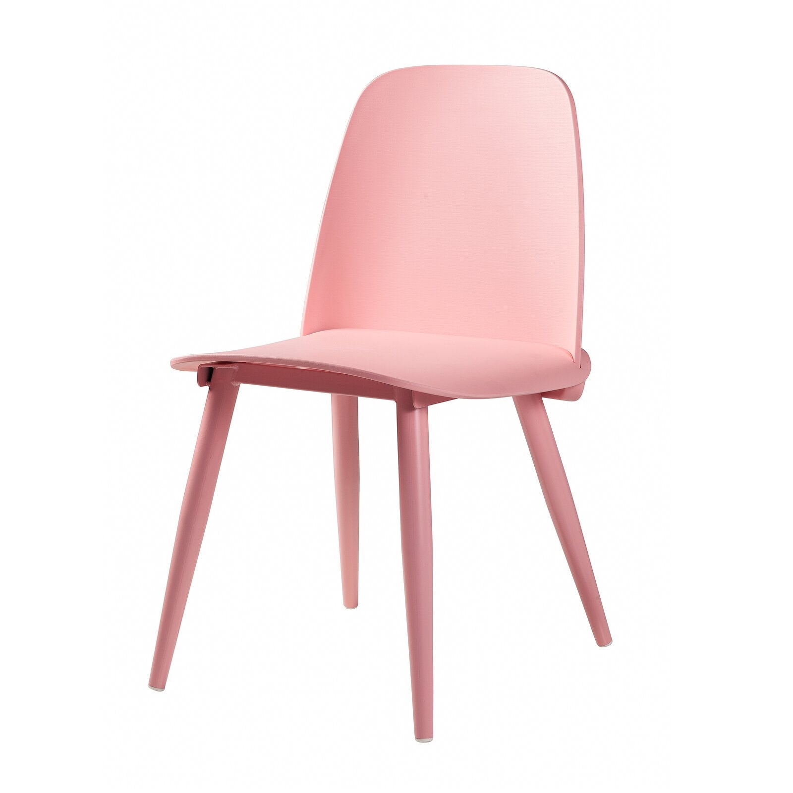 Modern Style Home Upholstered Side Chair Multicolor Side Dining Chairs Nude Pink 1 Piece Clearhalo ' kitchen&dining_furn' 'Dining Chairs' 'Dining Tables & Seating' 'dining_chair' 'furn' 'furn_dining_chair' 'Furniture' 'furniture_dining_chair' 'Kitchen & Dining Furniture' 'kitchen' 3564422