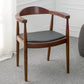 Contemporary Style Chairs Solid Wood Dining Room Open Back Dining Side Chair for Home Walnut 1 Piece Clearhalo ' kitchen&dining_furn' 'Dining Chairs' 'Dining Tables & Seating' 'dining_chair' 'furn' 'furn_dining_chair' 'Furniture' 'furniture_dining_chair' 'Kitchen & Dining Furniture' 'kitchen' 3564476