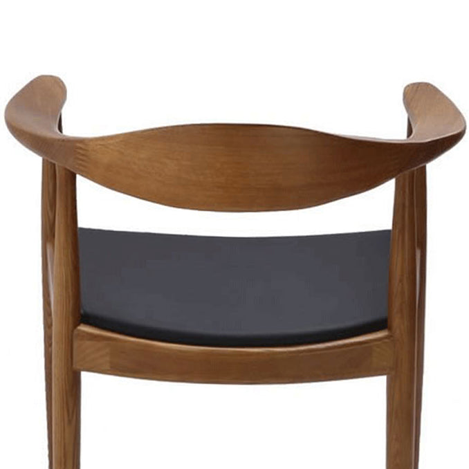 Contemporary Style Chairs Solid Wood Dining Room Open Back Dining Side Chair for Home Clearhalo ' kitchen&dining_furn' 'Dining Chairs' 'Dining Tables & Seating' 'dining_chair' 'furn' 'furn_dining_chair' 'Furniture' 'furniture_dining_chair' 'Kitchen & Dining Furniture' 'kitchen' 3564486