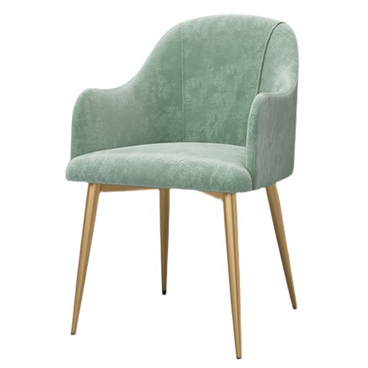 Scandinavian Style Metal Dining Chair Coffee Shop Casual Wingback Chair Clearhalo ' kitchen&dining_furn' 'Dining Chairs' 'Dining Tables & Seating' 'dining_chair' 'furn' 'furn_dining_chair' 'Furniture' 'furniture_dining_chair' 'Kitchen & Dining Furniture' 'kitchen' 3564504