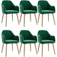 Scandinavian Style Metal Dining Chair Coffee Shop Casual Wingback Chair Blackish Green 6 Piece Set Clearhalo ' kitchen&dining_furn' 'Dining Chairs' 'Dining Tables & Seating' 'dining_chair' 'furn' 'furn_dining_chair' 'Furniture' 'furniture_dining_chair' 'Kitchen & Dining Furniture' 'kitchen' 3564530