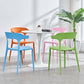 Modern Plastic Open Back Dining Side Chair 30"H Dining Chair for Restaurant Bedroom Clearhalo ' kitchen&dining_furn' 'Dining Chairs' 'Dining Tables & Seating' 'dining_chair' 'furn' 'furn_dining_chair' 'Furniture' 'furniture_dining_chair' 'Kitchen & Dining Furniture' 'kitchen' 3564560