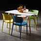 Plastic Side Armless Dining Room Side Chairs Modern Stacking Side Chair Clearhalo ' kitchen&dining_furn' 'Dining Chairs' 'Dining Tables & Seating' 'dining_chair' 'furn' 'furn_dining_chair' 'Furniture' 'furniture_dining_chair' 'Kitchen & Dining Furniture' 'kitchen' 3564720