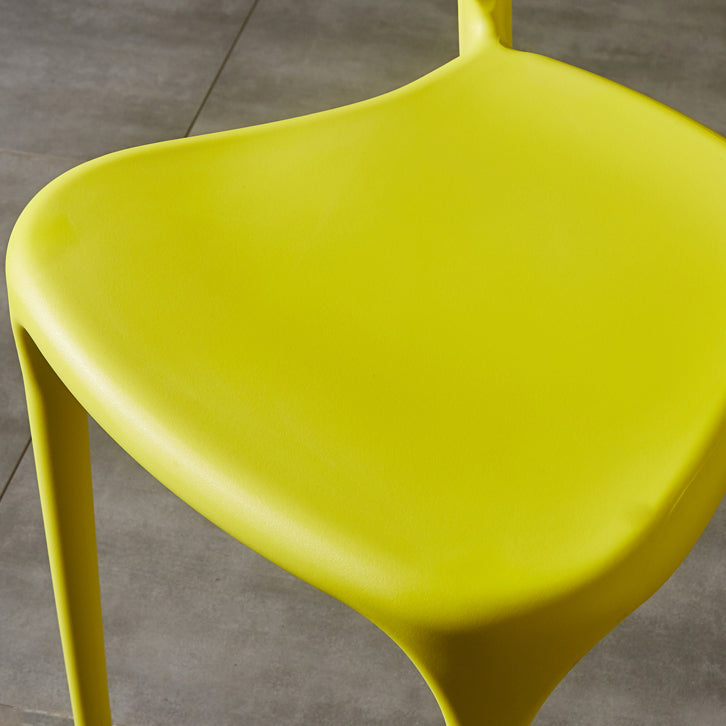 Plastic Side Armless Dining Room Side Chairs Modern Stacking Side Chair Clearhalo ' kitchen&dining_furn' 'Dining Chairs' 'Dining Tables & Seating' 'dining_chair' 'furn' 'furn_dining_chair' 'Furniture' 'furniture_dining_chair' 'Kitchen & Dining Furniture' 'kitchen' 3564725
