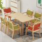 Contemporary Kitchen Wooden Dining Side Chair Open Back Dining Side Chair Clearhalo ' kitchen&dining_furn' 'Dining Chairs' 'Dining Tables & Seating' 'dining_chair' 'furn' 'furn_dining_chair' 'Furniture' 'furniture_dining_chair' 'Kitchen & Dining Furniture' 'kitchen' 3564805
