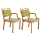 Contemporary Kitchen Wooden Dining Side Chair Open Back Dining Side Chair Green 2 Piece Set Clearhalo ' kitchen&dining_furn' 'Dining Chairs' 'Dining Tables & Seating' 'dining_chair' 'furn' 'furn_dining_chair' 'Furniture' 'furniture_dining_chair' 'Kitchen & Dining Furniture' 'kitchen' 3564806