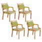 Contemporary Kitchen Wooden Dining Side Chair Open Back Dining Side Chair Green 4 Piece Set Clearhalo ' kitchen&dining_furn' 'Dining Chairs' 'Dining Tables & Seating' 'dining_chair' 'furn' 'furn_dining_chair' 'Furniture' 'furniture_dining_chair' 'Kitchen & Dining Furniture' 'kitchen' 3564807
