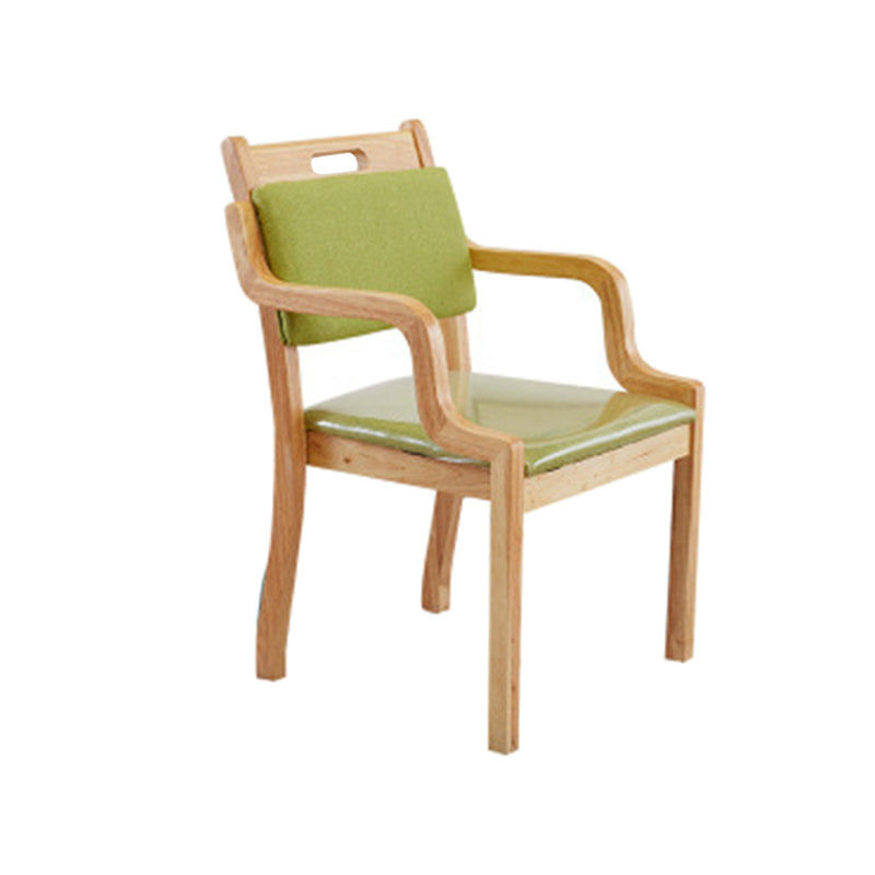 Contemporary Kitchen Wooden Dining Side Chair Open Back Dining Side Chair Green 1 Piece Clearhalo ' kitchen&dining_furn' 'Dining Chairs' 'Dining Tables & Seating' 'dining_chair' 'furn' 'furn_dining_chair' 'Furniture' 'furniture_dining_chair' 'Kitchen & Dining Furniture' 'kitchen' 3564814