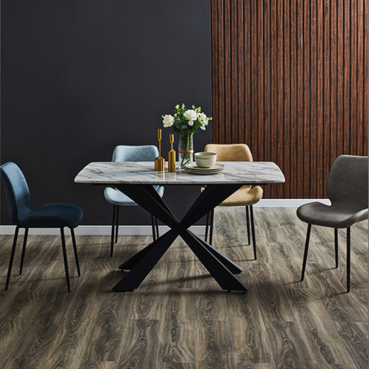 Scandinavian Coffee Shop Metal Side Chair Matte Finish Wingback Dining Chair Clearhalo ' kitchen&dining_furn' 'Dining Chairs' 'Dining Tables & Seating' 'dining_chair' 'furn' 'furn_dining_chair' 'Furniture' 'furniture_dining_chair' 'Kitchen & Dining Furniture' 'kitchen' 3564823