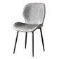 Scandinavian Coffee Shop Metal Side Chair Matte Finish Wingback Dining Chair Clearhalo ' kitchen&dining_furn' 'Dining Chairs' 'Dining Tables & Seating' 'dining_chair' 'furn' 'furn_dining_chair' 'Furniture' 'furniture_dining_chair' 'Kitchen & Dining Furniture' 'kitchen' 3564829