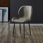 Scandinavian Coffee Shop Metal Side Chair Matte Finish Wingback Dining Chair Silver 1 Piece Clearhalo ' kitchen&dining_furn' 'Dining Chairs' 'Dining Tables & Seating' 'dining_chair' 'furn' 'furn_dining_chair' 'Furniture' 'furniture_dining_chair' 'Kitchen & Dining Furniture' 'kitchen' 3564836