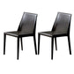 Scandinavian Style Solid Back Chair for Home Use Metal Dining Room Chairs Black 2 Piece Set Clearhalo ' kitchen&dining_furn' 'Dining Chairs' 'Dining Tables & Seating' 'dining_chair' 'furn' 'furn_dining_chair' 'Furniture' 'furniture_dining_chair' 'Kitchen & Dining Furniture' 'kitchen' 3564884